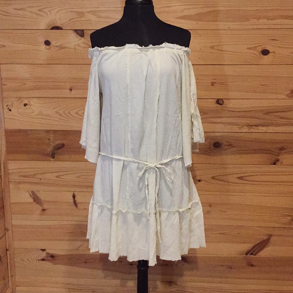 Off the shoulder Peasant Sundress